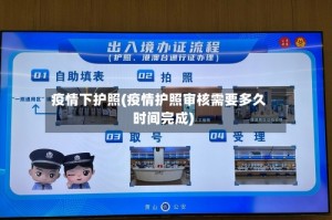 疫情下护照(疫情护照审核需要多久时间完成)