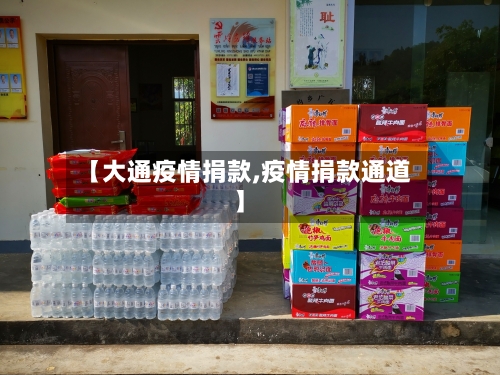 【大通疫情捐款,疫情捐款通道】-第1张图片